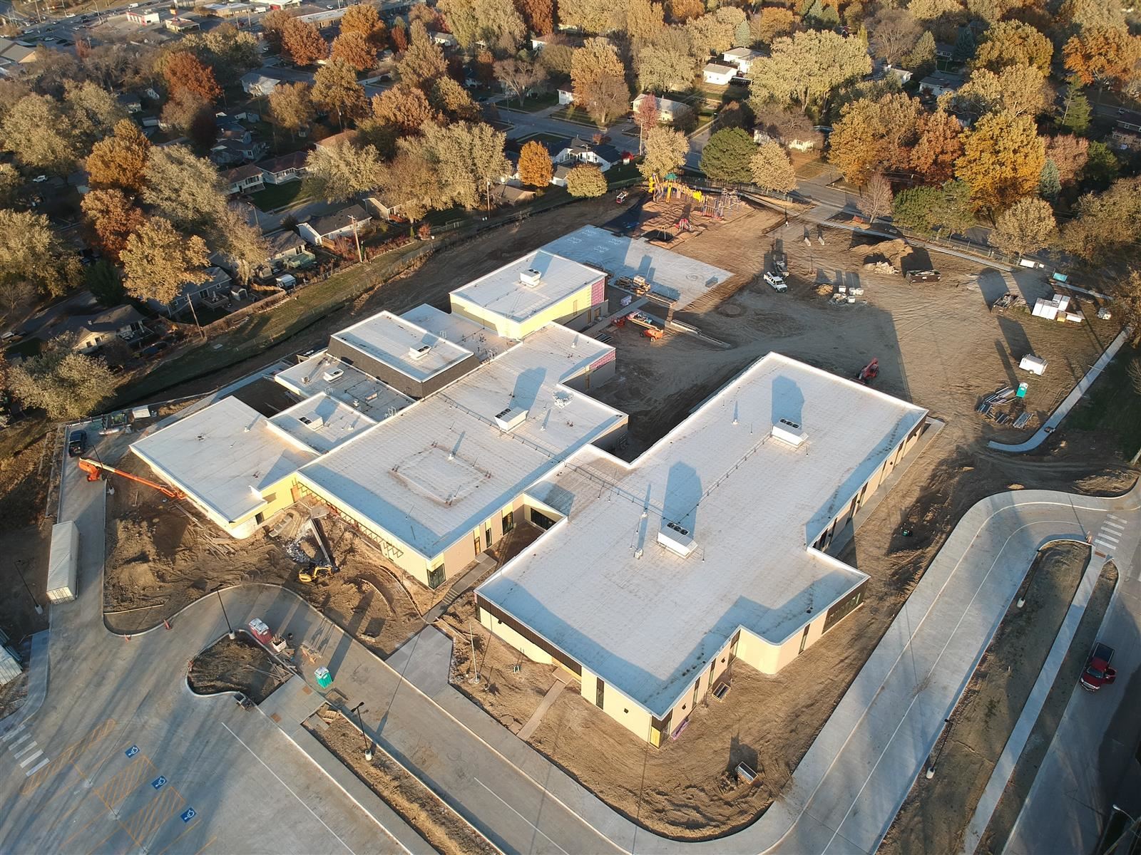 Prairie Lane Aerial View 